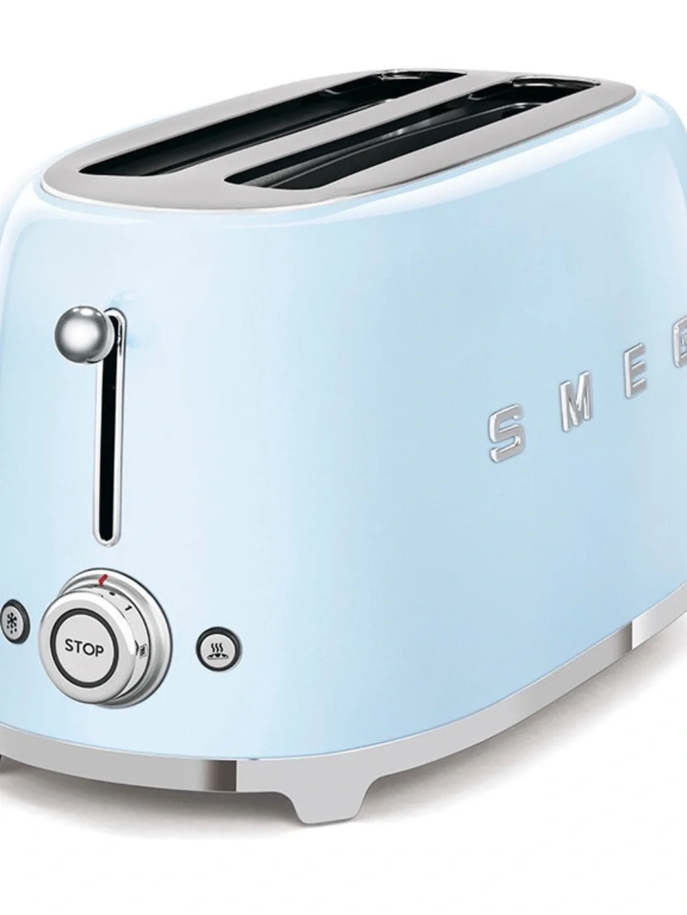 SMEG 4-Slice Toaster in Light Blue